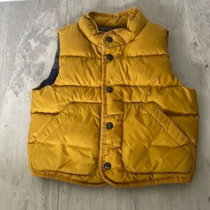 Baby Gap toddler yellow vest